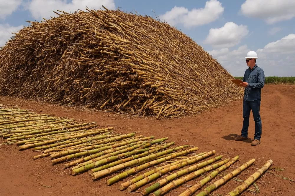Estudo avalia perdas na cana-de-açúcar estocada por mais de 24 horas