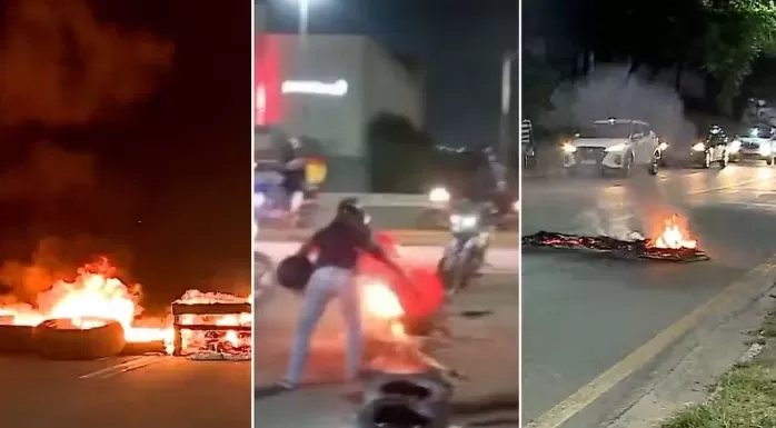 Motociclistas de aplicativo voltam a protestar no trânsito, em São Luís, nesta quarta (27)