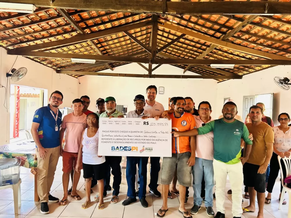 Badespi destina R$ 123 mil a produtores rurais de Beneditinos para impulsionar a economia
