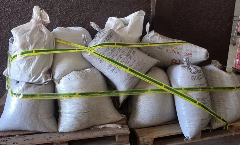 Operação apreende mais de 2 toneladas de café irregular em Campos dos Goytacazes