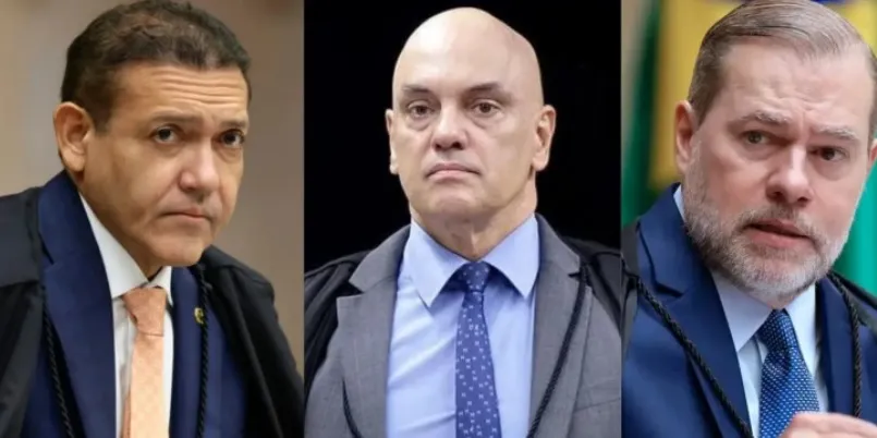 Nunes Marques e Toffoli se declaram impedidos em julgamento sobre Moraes