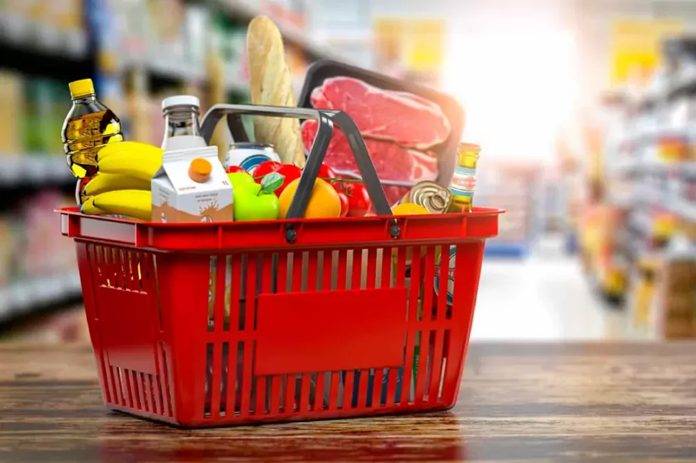 Preço da cesta básica cai em 24 capitais em agosto