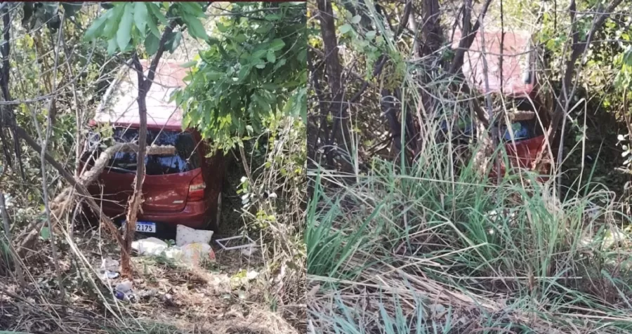 Colisão entre dois carros e vaca deixa homem preso às ferragens na BR-343, em Campo Maior
