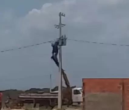 Trabalhador morre eletrocutado durante instalação elétrica em Parnaíba
