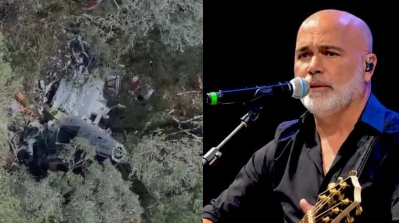 Cantor Rick e mais 4 morrem após queda de helicóptero em SC
