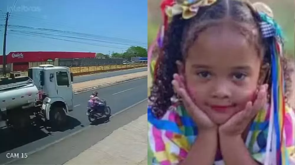 Motorista de caminhão-pipa que colidiu com moto e matou criança de quatro anos se apresenta à polícia
