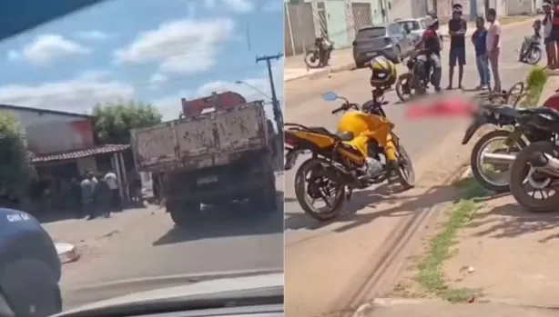 Menina de 12 anos morre após ser atropelada por caminhão-caçamba em Imperatriz