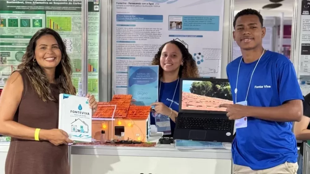 Estudantes da rede pública desenvolvem técnica que reutiliza água para resfriamento de residências