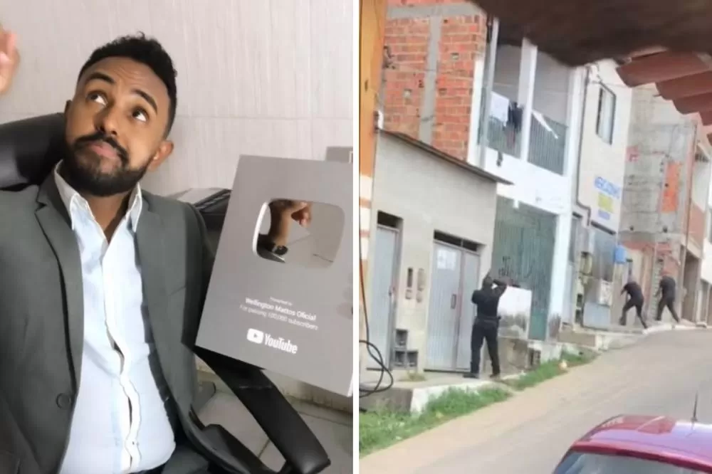 Youtuber é preso após confronto armado com a Polícia Civil na Bahia