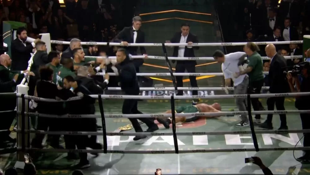 Popó vence Wanderlei Silva e luta termina em confusão generalizada