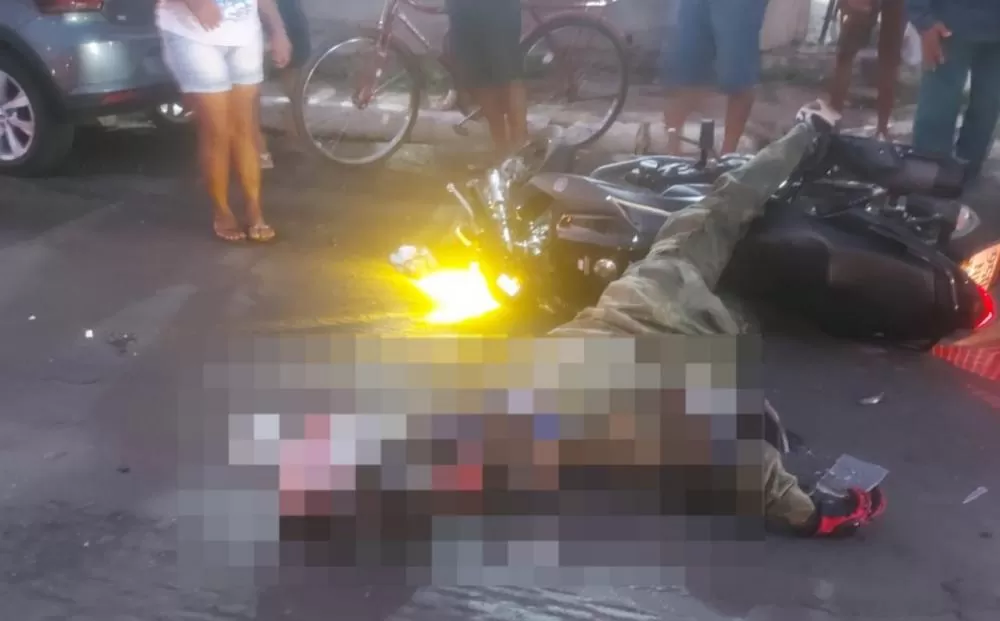 Motociclista morre após ser atropelado por caminhão em Timon, Maranhão