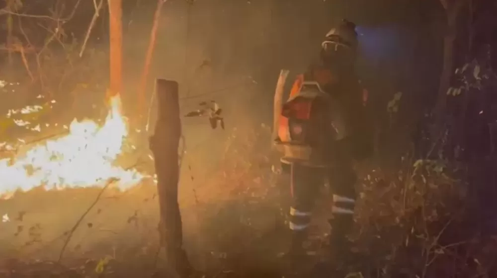 Incêndio na Chapada dos Veadeiros já passa de uma semana; CBMGO intensifica combate 