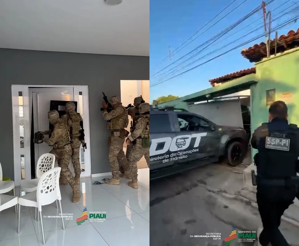 Operação Mercador prende oito pessoas e apreende drogas, armas e dinheiro em Barras