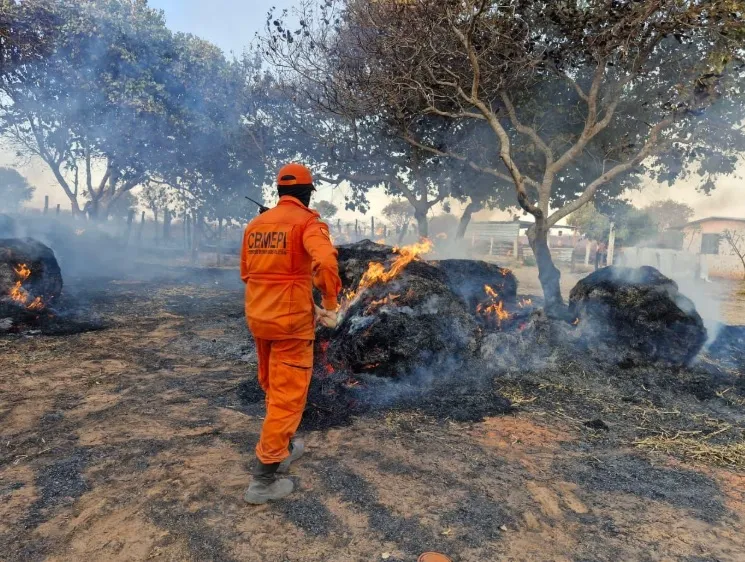 Corpo de Bombeiros registra quase 6 mil incêndios no Piauí e intensifica atendimentos em 2026