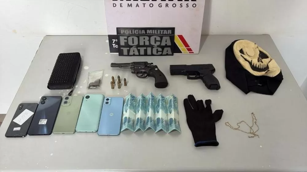 Segunda fase da Operação Cifra Oculta cumpre mandados e apreende armas, drogas e dinheiro em Teresina