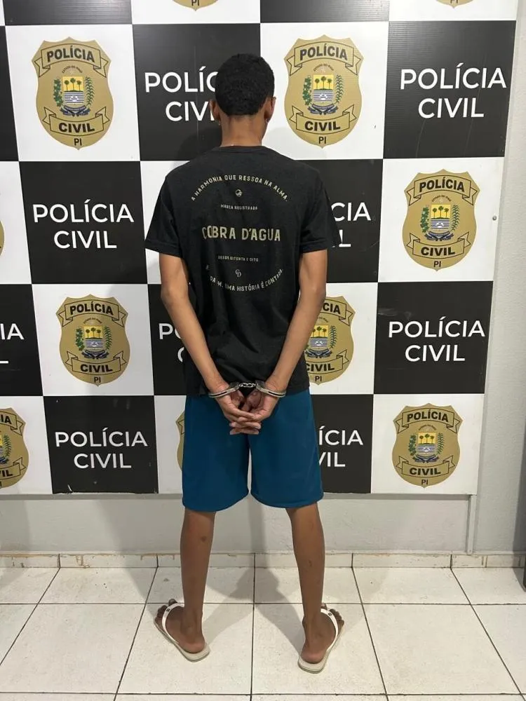 Adolescente de 17 anos é apreendido suspeito de envolvimento em duplo homicídio no Norte do Piauí