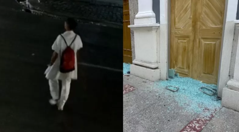 Suspeito de vandalismo na Catedral é identificado