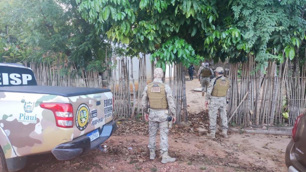 Nazária-PI: Integrantes de facções criminosas são presos durante operação da Polícia Civil