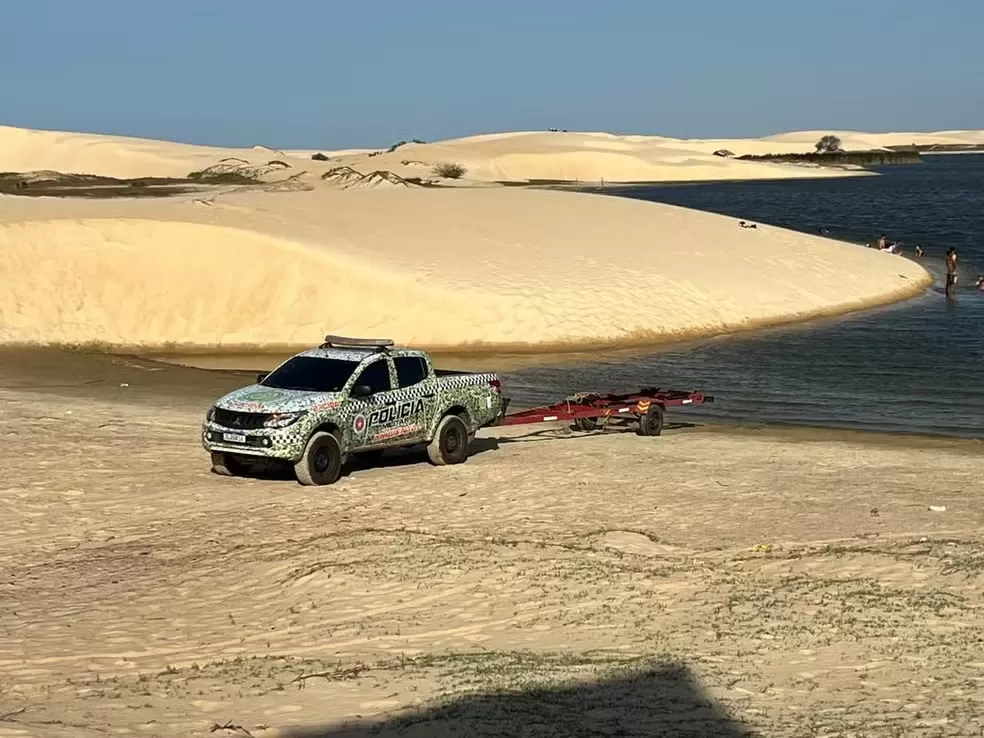Fiscalização identifica desvio ilegal de água e outras infrações ambientais na Lagoa do Portinho
