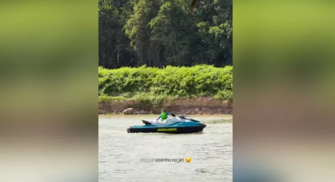 Caso de criança pilotando jet ski vira investigação no MA