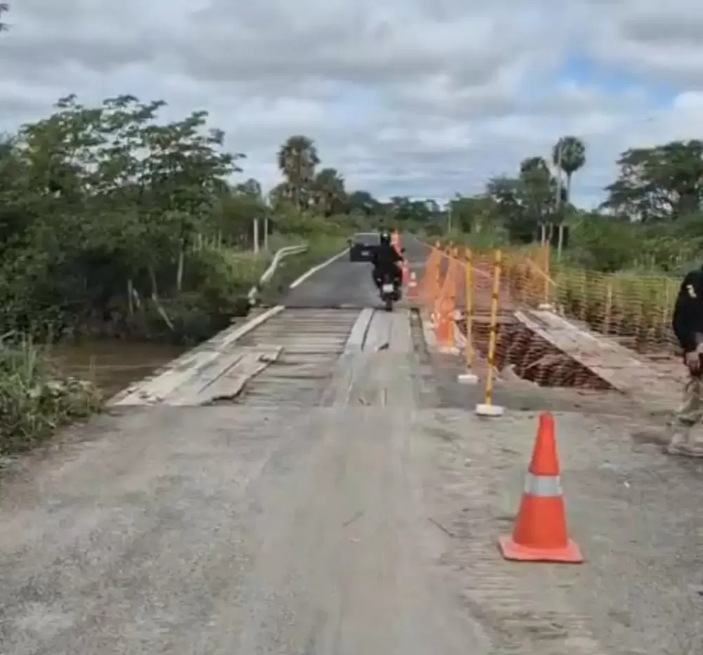 Ponte na BR-222 volta a ser totalmente interditada nesta terça-feira
