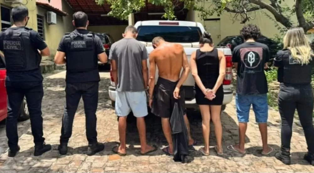 Polícia Civil prende quatro pessoas por tráfico de drogas em Piracuruca