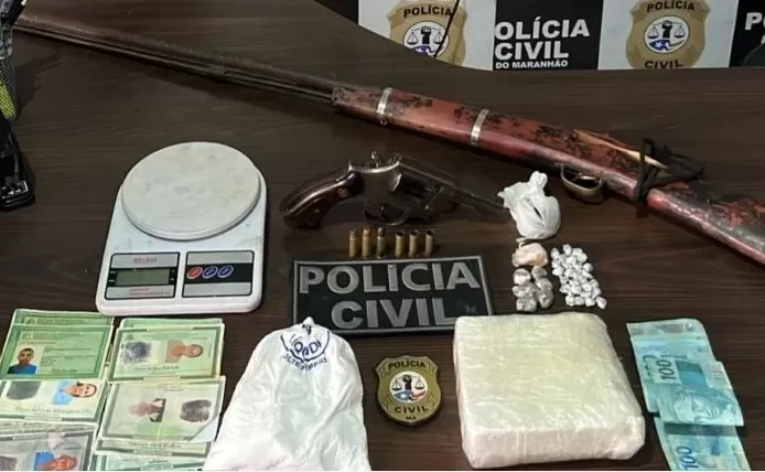 Doze pessoas são presas em operação contra organizações criminosas na Baixada Maranhense