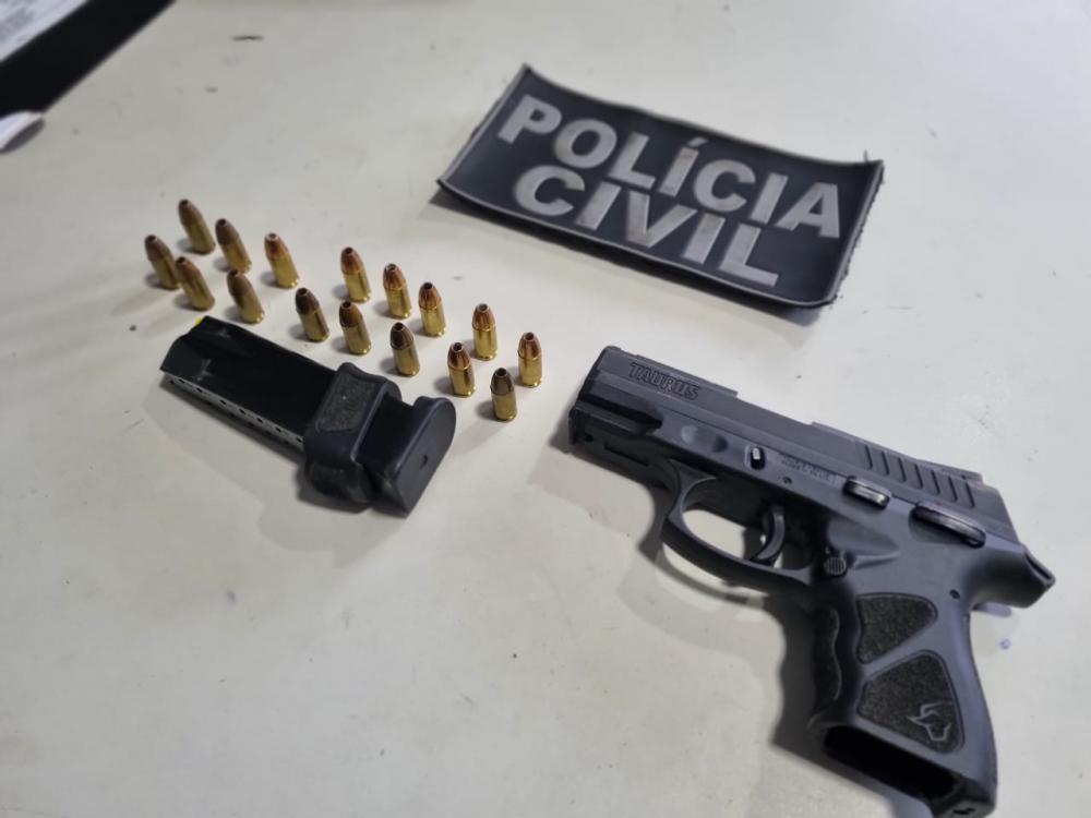 Polícia Civil cumpre mandado e apreende arma no bairro Promorar em Teresina-PI