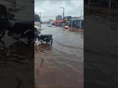 Forte chuvas em Barras - PI
